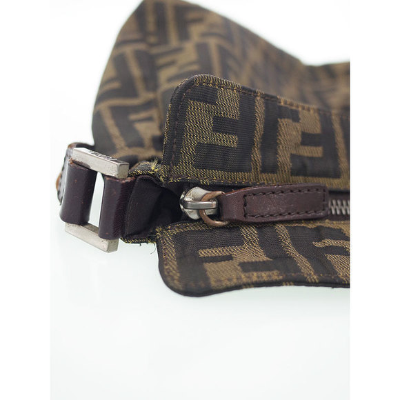 Fendi Zucca Pattern Semi Shoulder Bag Brown - Picture 5 of 6